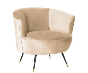 Fotel „Pandora Beige”, 81 x 83 x 80 cm