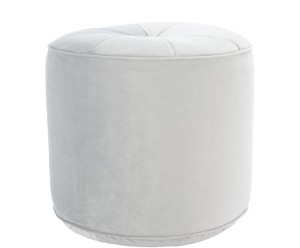 Puf „Hawken Silver”, Ø 72, wys. 40 cm