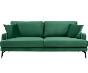 Sofa 3-osobowa „Papira Green”, 90 x 205 x 88 cm