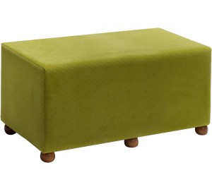 Puf „Genma Green”, 40 x 80 x 40 cm