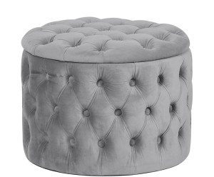 Puf z miejscem do przechowywania „Chiara”, Ø 50, wys. 42 cm