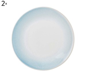 Komplet 2 talerzy „Amalia”, Ø 25, wys. 4 cm
