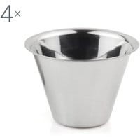 Zestaw 4 naczyń do kremu brulee Caramel 100 ml