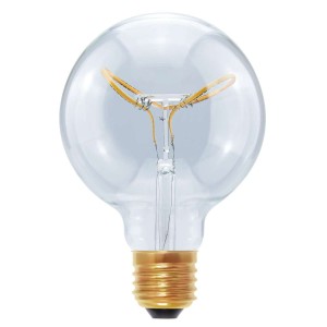 Kula LED Curved Butterfly E27 8W 922, przezr. G95