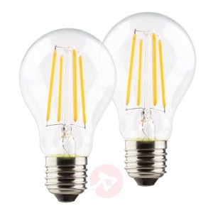 Żarówka LED E27 A60 Retro 6W 2 700 K zestaw 2 szt.