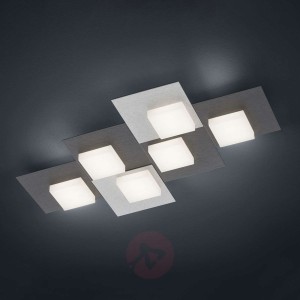 BANKAMP Cube lampa sufitowa 48 W, antracyt