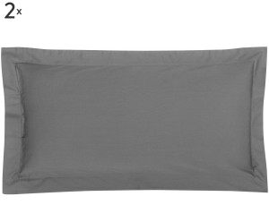 Komplet 2 poszewek na poduszkę „Premium”, 40 x 80 cm