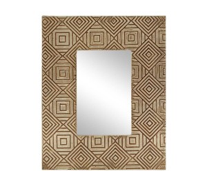 Ramka na zdjęcia „Bowerbird Tribal”, 1 x 21 x 25 cm