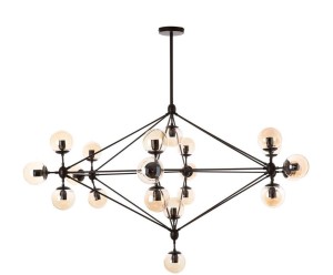 Lampa wisząca „Abira”, 173 x 50 x 136 cm