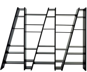 Regał „Delta Black V”, 30 x 263 x 195 cm
