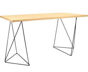 Biurko „Flow Oak”, 75 x 140 x 75 cm