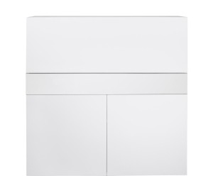 Sekretarzyk „Focus White”, 42 x 110 x 109 cm