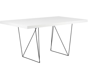 Biurko „Multi White-Black”, 90 x 160 x 77 cm