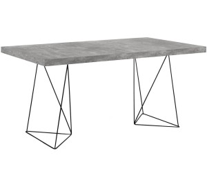 Biurko „Multi Grey-Black”, 90 x 160 x 77 cm