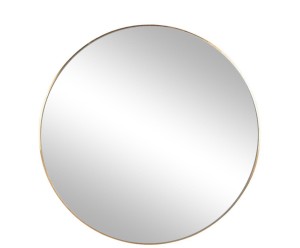 Lustro ścienne „Jersey Brass”, 0,5 x Ø 40 cm
