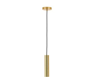 Lampa wisząca „Paris Brass”, Ø 6, wys. 28 cm