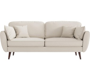Sofa 3-osobowa „Auteuil Uni Creme”, 93 x 192 x 84 cm