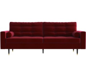 Sofa 3-osobowa „Aldo Rouge”, 92 x 230 x 90 cm