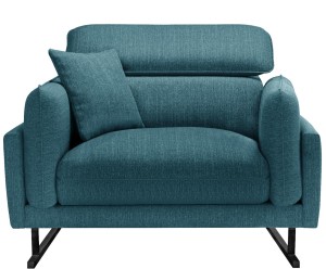 Fotel „Gigi Turquoise”, 110 x 102 x 94 cm