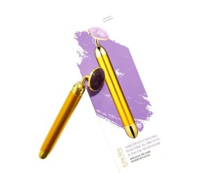 Masażer do twarzy „Amethyst Cooling Pro Eye & Facial”