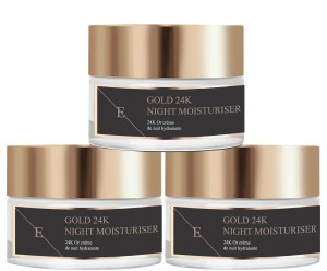 Komplet 3 kremów przeciwzmarszczkowych „Anti-Wrinkle Night”, poj. 50 ml