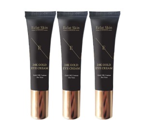 Komplet 3 kremów pod oczy z 24-k złotem „24K Gold Under Eye Cream”, poj. 15 ml