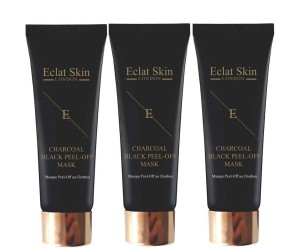 Komplet 3 masek oczyszczających z 24-k złotem „Charcoal Black Peel-Off Mask”, poj. 50 ml