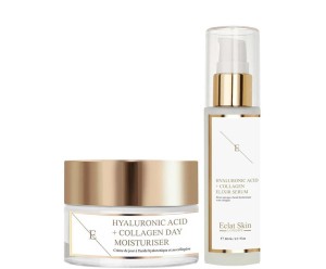 Komplet kosmetyków „Hyaluronic Acid & Collagen Day Cream & Hyaluronic Acid & Collagen Serum”, poj. 5