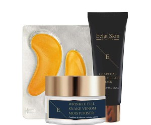 Komplet kosmetyków „24K Gold Hydro-Gel & Charcoal Black & Wrinkle Fill Snake Venom”, poj. 50 ml 50,,