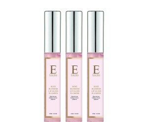 Komplet 3 błyszczyków do ust „Rose Blossom Lip Gloss Plumper”, poj. 8 ml