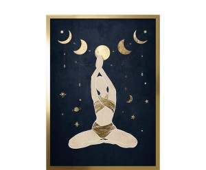 Dekoracja ścienna „Dorita”, 53 x 3 x 73 cm