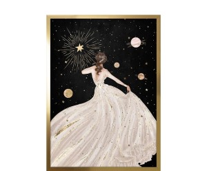 Dekoracja ścienna „Dorotea”, 53 x 3 x 73 cm