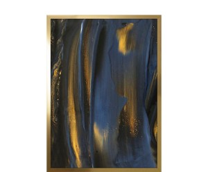 Dekoracja ścienna „Drina”, 53 x 3 x 73 cm
