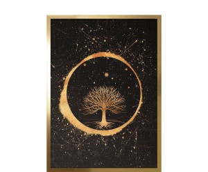 Dekoracja ścienna „Edelmira”, 53 x 3 x 73 cm
