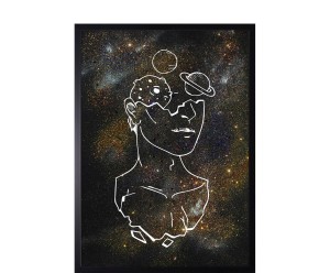Dekoracja ścienna „Eloisa”, 53 x 3 x 73 cm