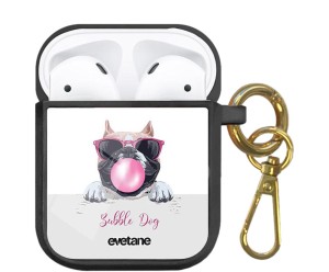 Etui na Apple Airpods „Noir Bubble”, 4,5 x 5,5 x 1,5 cm