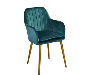 Fotel „Odette Verde”, 56 x 58 x 89 cm