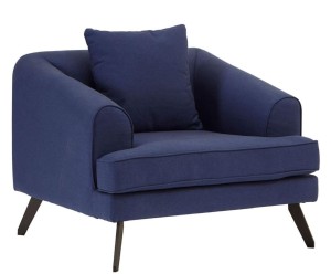 Fotel „Mylo Navy”, 96 x 99 x 77 cm