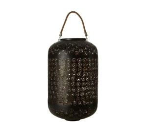 Latarenka „Dalen Black”, Ø 31, wys. 48 cm