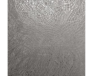 Tapeta „Foil Swirl Silver”, 53 x 1005 cm