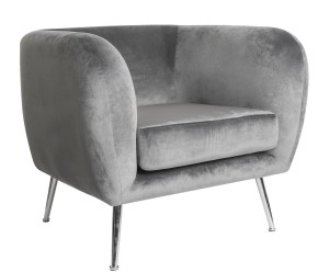 Fotel „Bari Grey”, 69 x 79 x 75 cm
