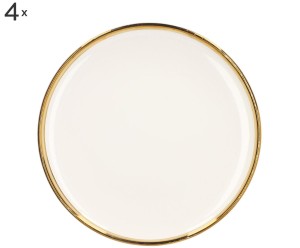 Komplet 4 talerzy „Sinnes I”, Ø 15 cm