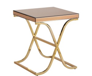 Stolik pomocniczy „Kensington Cross Legs”, 81 x 3 x 84 cm