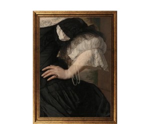 Dekoracja ścienna „History no.3”, 57 x 2 x 77 cm