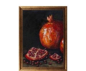 Dekoracja ścienna „History no.7”, 57 x 2 x 77 cm