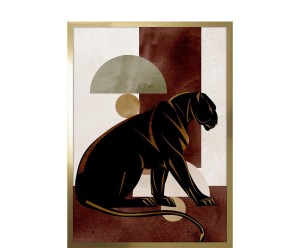 Dekoracja ścienna „Glam Style no.5”, 53 x 3 x 73 cm