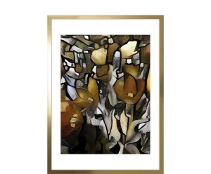 Dekoracja ścienna „Glam Style no.6”, 53 x 3 x 73 cm