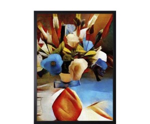 Dekoracja ścienna „Glam Style no.9”, 53 x 3 x 73 cm