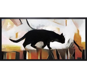 Dekoracja ścienna „Glam Style no.13”, 53 x 3 x 103 cm
