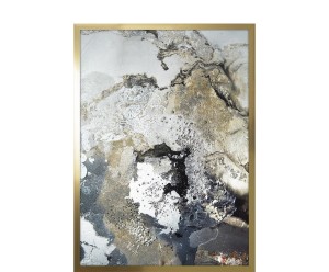 Dekoracja ścienna „Glam no.5”, 53 x 3 x 73 cm